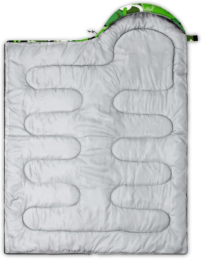 AILONEN Boys Sports Camping Sleeping Bags,Lightweight & Waterproof,3 Season Warm & Cool Weather,Black Player Basketball Sleeping Bags for Kids Adults,Travelling,Outdoors