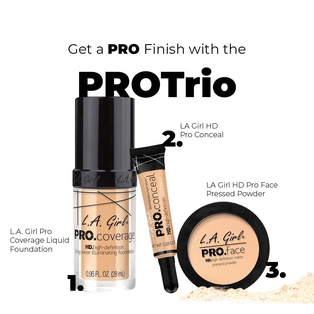 L.A. Girl Pro Concealer, Fawn, 0.28 Oz (LAX-GC983-A) (Pack of 2)