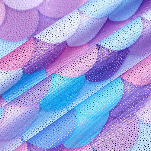 Belovance Dance Leotards for Girls Gymnastics 3t 4t Toddler Baby Girl Child Athletic Sleeveless Gymnastic Biketard Unicorn (Orange Unicorn, 3-4 Years)