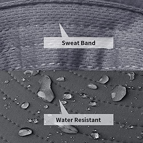 Sun Hats for Men Women Fishing Hat UPF 50+ Breathable Wide Brim Summer UV Protection Hat with Face Cover & Neck Flap