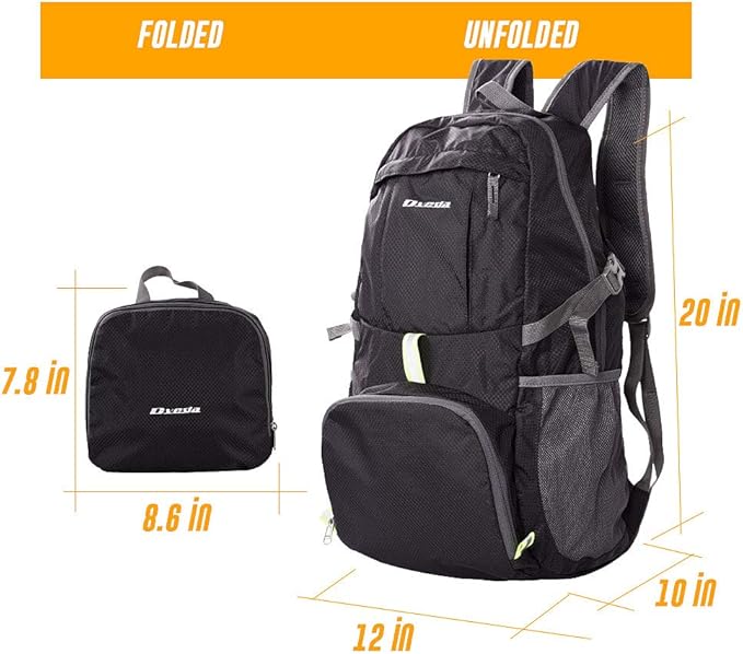 35L Lightweight Packable Backpack Waterproof Durable Hiking Travel Backpack Daypack