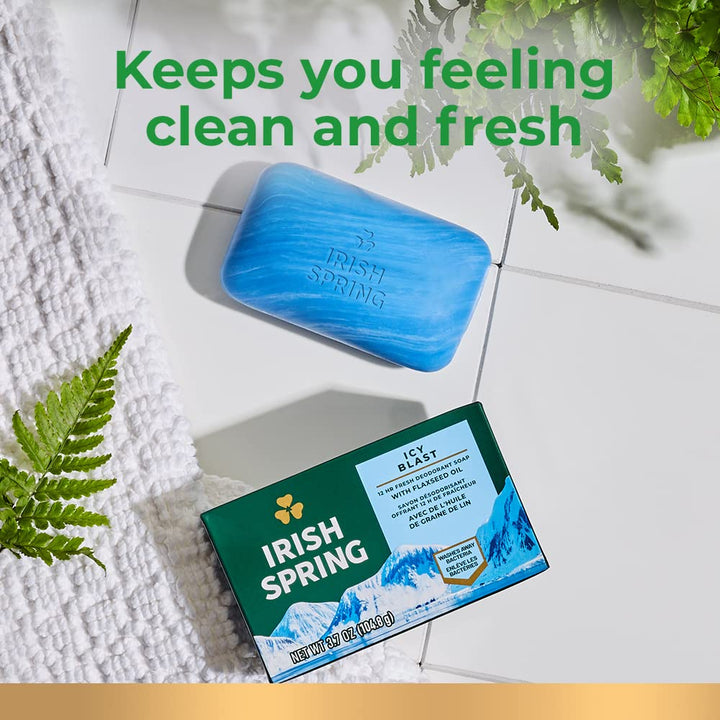 Aloe Vera Moisturizing Bar Soap | Irish Spring | 44.4 Oz | Hydrating Cleanser