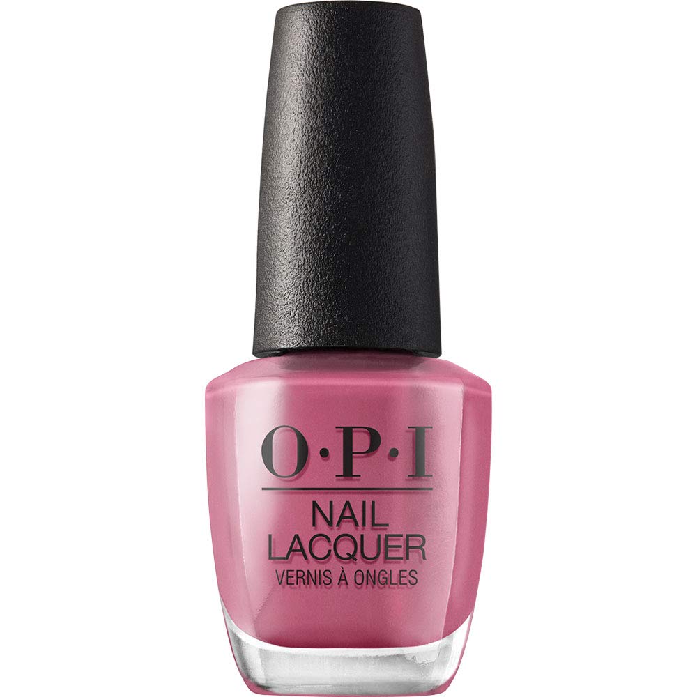 OPI Nail Lacquer Just Lanai-ing Around | Opaque Dark Purple Crème Chip Resistant Nail Polish | Vegan, Fast Drying, Streak Free
