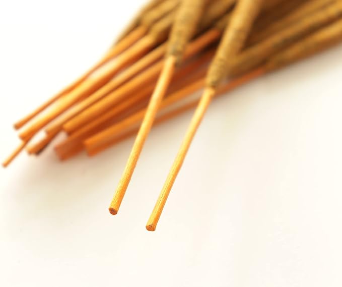 Indian Temple Incense Sticks - Artisan Luxury Masala Incense - Handmade Long-Burning Incense 20+ Sticks - Divine Scent for Home & Meditation