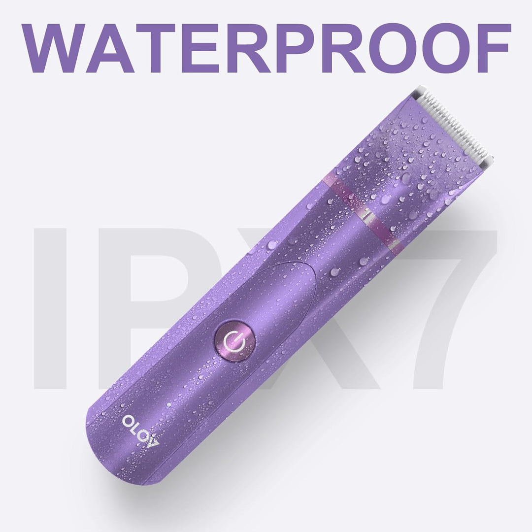 Electric Body Hair Trimmer | Groin & Bikini Trimmer for Men & Women | Waterproof, USB Rechargeable