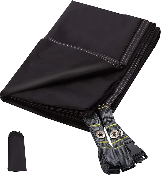 REDCAMP Ultralight Tent Footprint for 1-2 Person Tent, 87"x55" Multifunctional Waterproof Camping Tarp for Outdoor Hiking