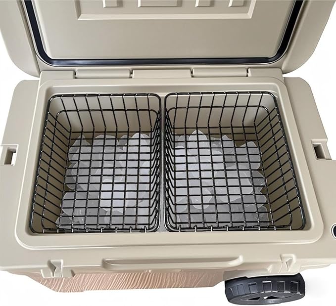2-Pack Cooler Basket for Yeti Tundra Haul,Stays Food Chilled and Dry, Compatible with Other Cooler Accessories Cooler Locks, Cooler Dividers, Ice etc