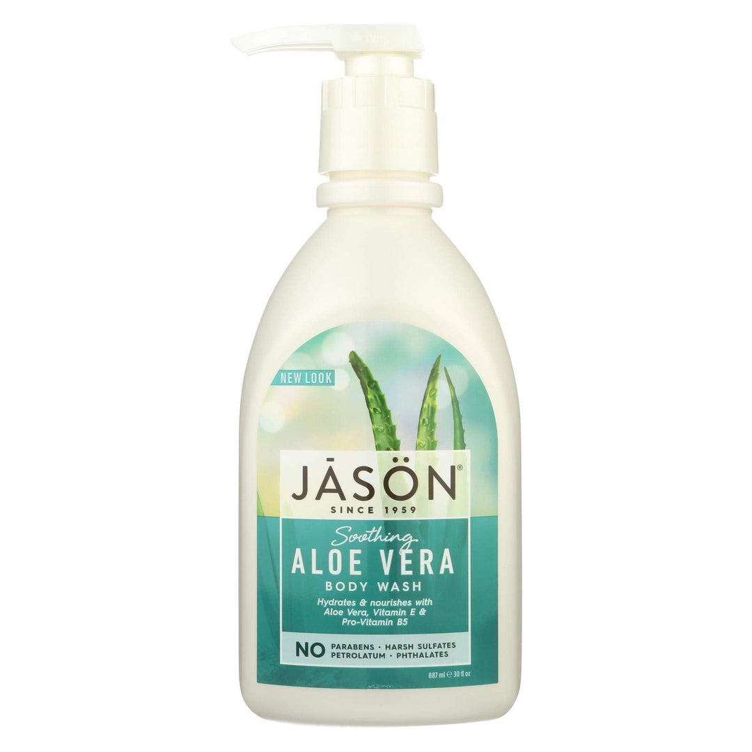 Jason Body Wash Soothing Aloe Vera Pure Natural - 30 Fl Oz