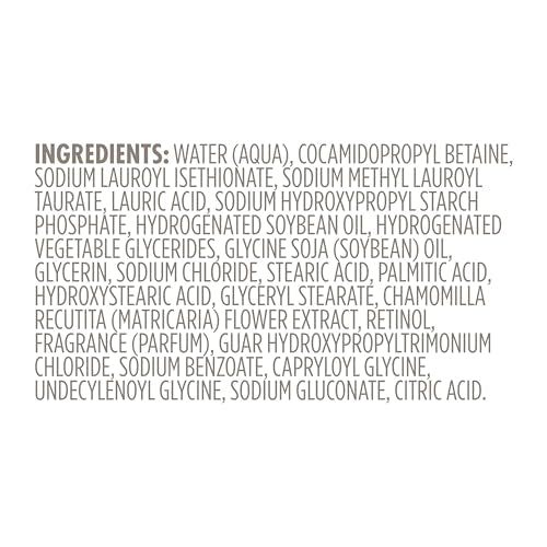 Dove Calming Moisture Body Wash 3% renewing serum with retinol & chamomile 18.5 Fl Oz