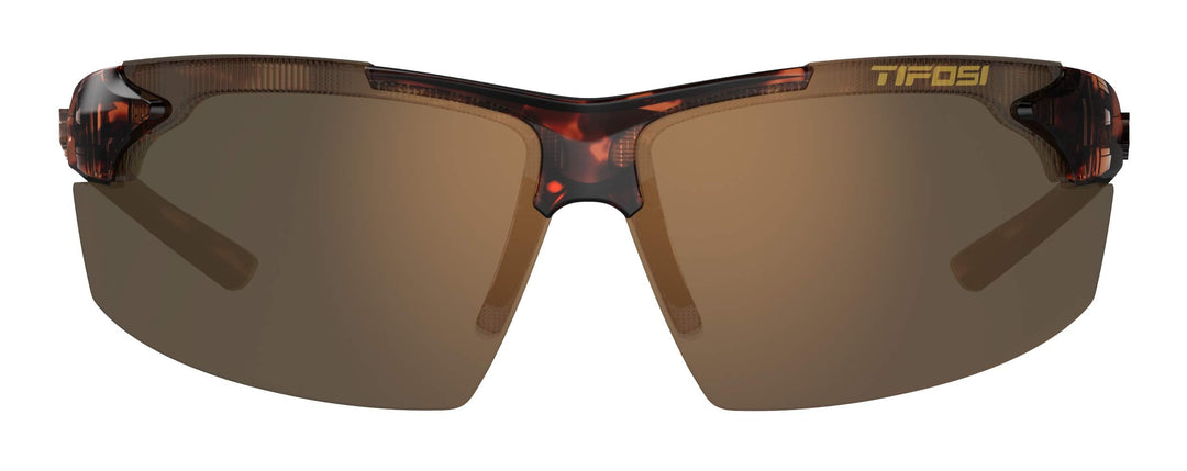 Tifosi Optics Track Sunglasses (Tortoise, Brown)