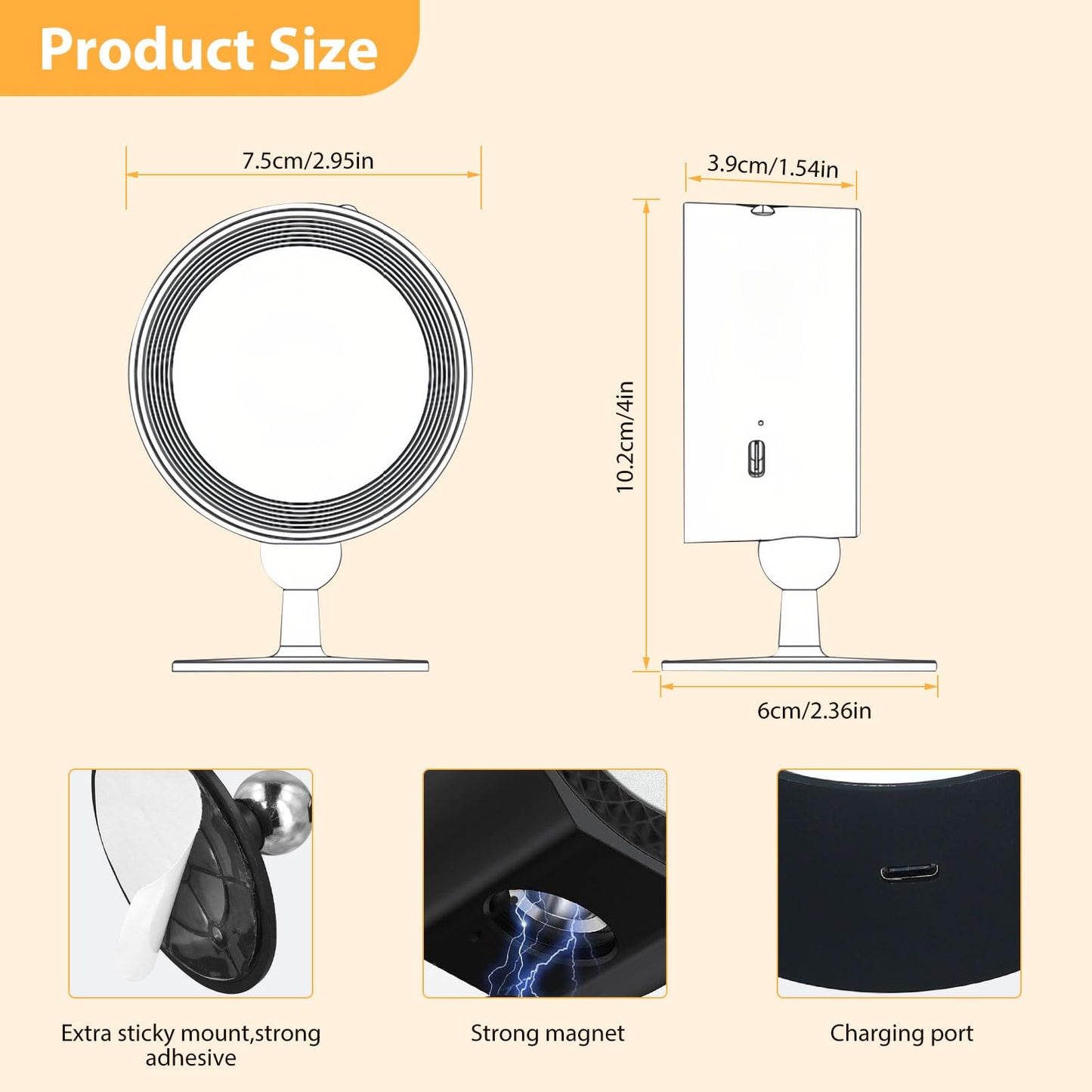 Battery Operated Wall Lamps, 2 PCS Rechargeable Wall Lights Indoor with 14 Color Modes 6 Brightness Levels, Wall Sconces 360° Free Rotation Remote&Touch Control for Bedroom Living Room Reading