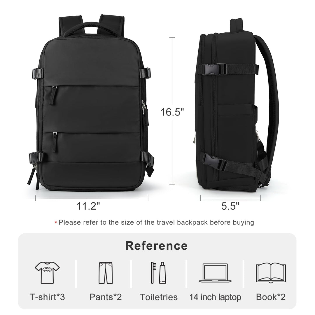 coofay Small Travel Backpack For Women Men Carry On Backpack Gym Backpack College Backpack Waterproof Backpack For Travelling Anti Theft Backpack Sports Backpack