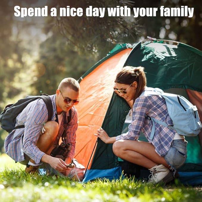 20PCS Aluminum Tent Stakes Pegs with Hooks, Camping Tent Stakes for Outdoor Travel, Professional Ground Stakes for Outdoor Camping, Hard and Light Tent Pegs, Specially Designed for Camping