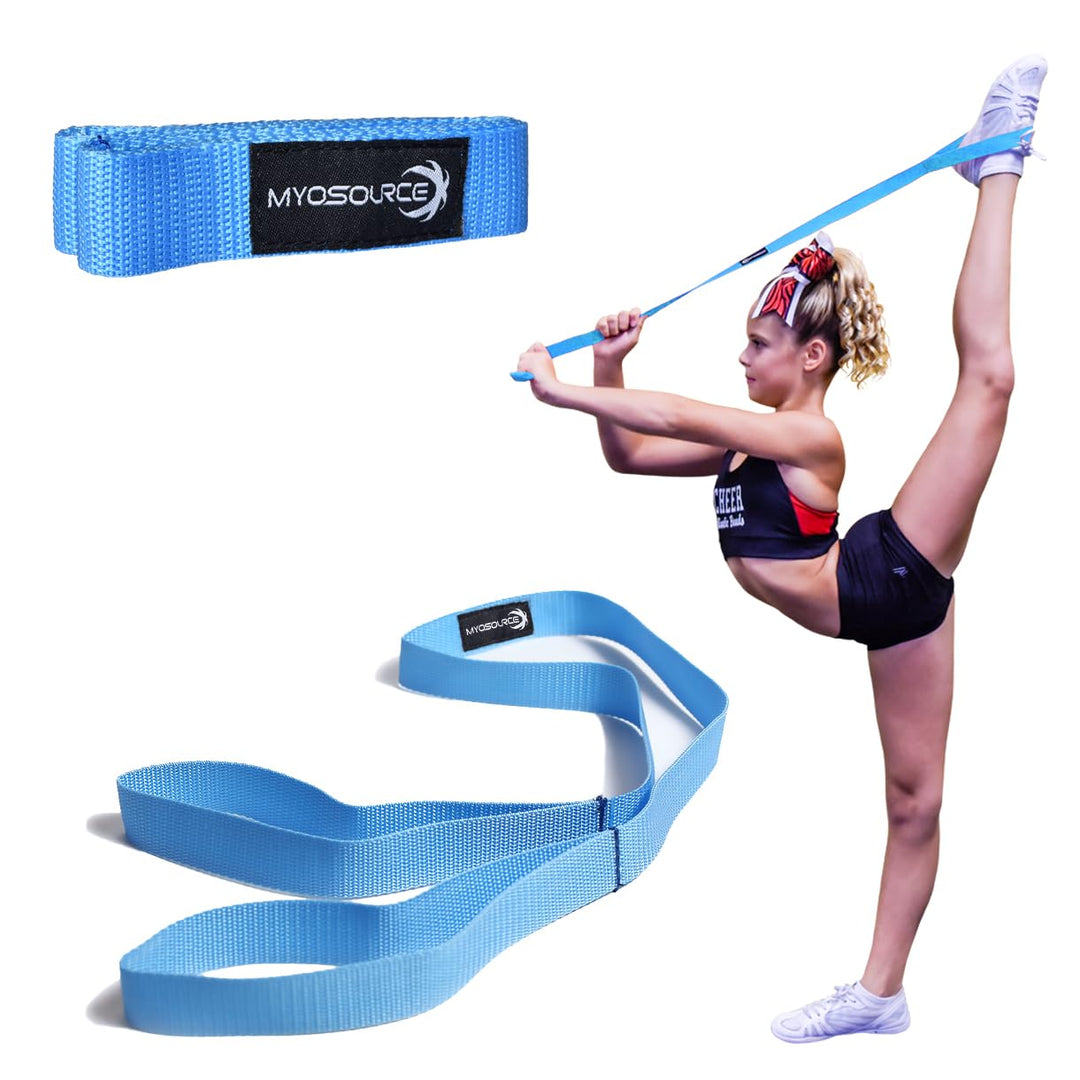 Cheerleading Stunt Strap, Light Blue