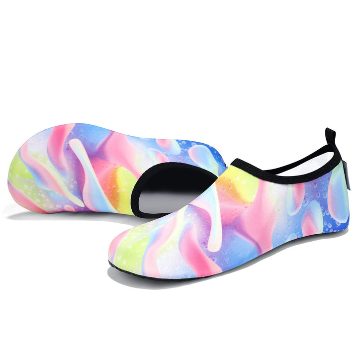 VIFUUR Water Sports Unisex Shoes Colorful Ripple - 5.5-6.5 W US/ 4.5-5.5 M US (36-37)