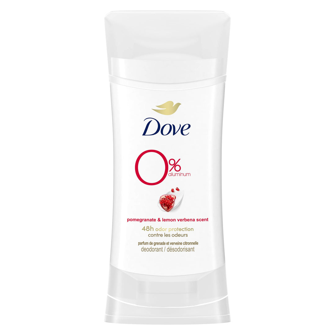 Dove Deodorant for Smooth Underarms 24 Hour Odor Protection, Pomegranate and Lemon Verbena, 2.6 Oz