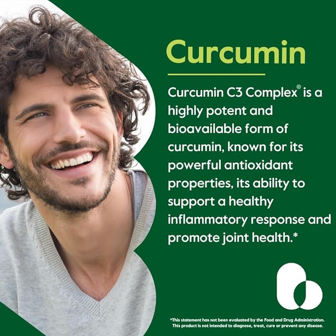 BESTVITE Curcumin 510mg (Turmeric)(240 Vegetarian Capsules) (120 x 2) with Curcumin C3 Complex & Bioperine - Standardized to 95% Curcuminoids - No Stearates - Vegan - Non GMO - Gluten Free