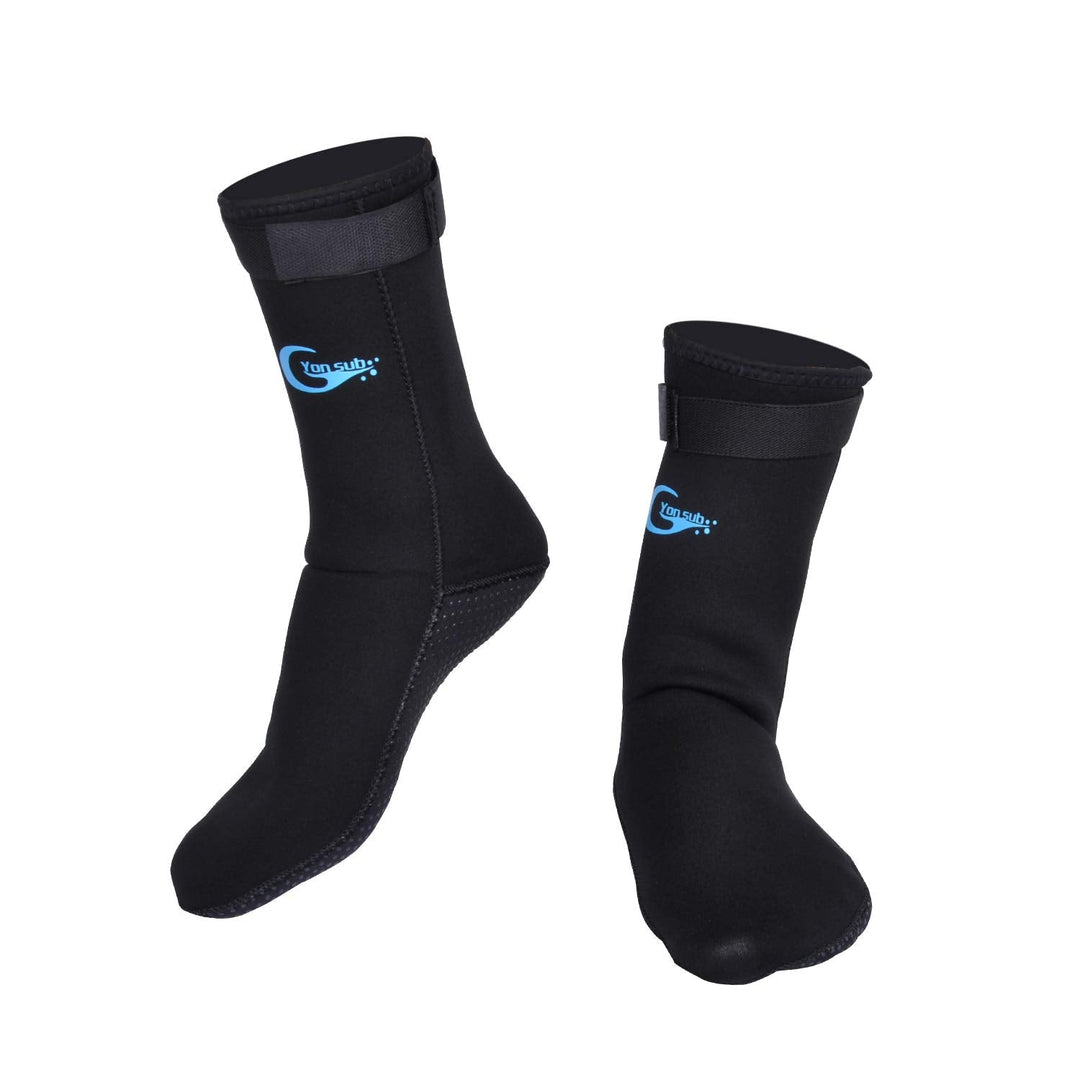 yonsub 3mm/5mm Diving Socks Neoprene Beach Water Socks Flexible Anti Slip Wetsuit Boots for Men Women