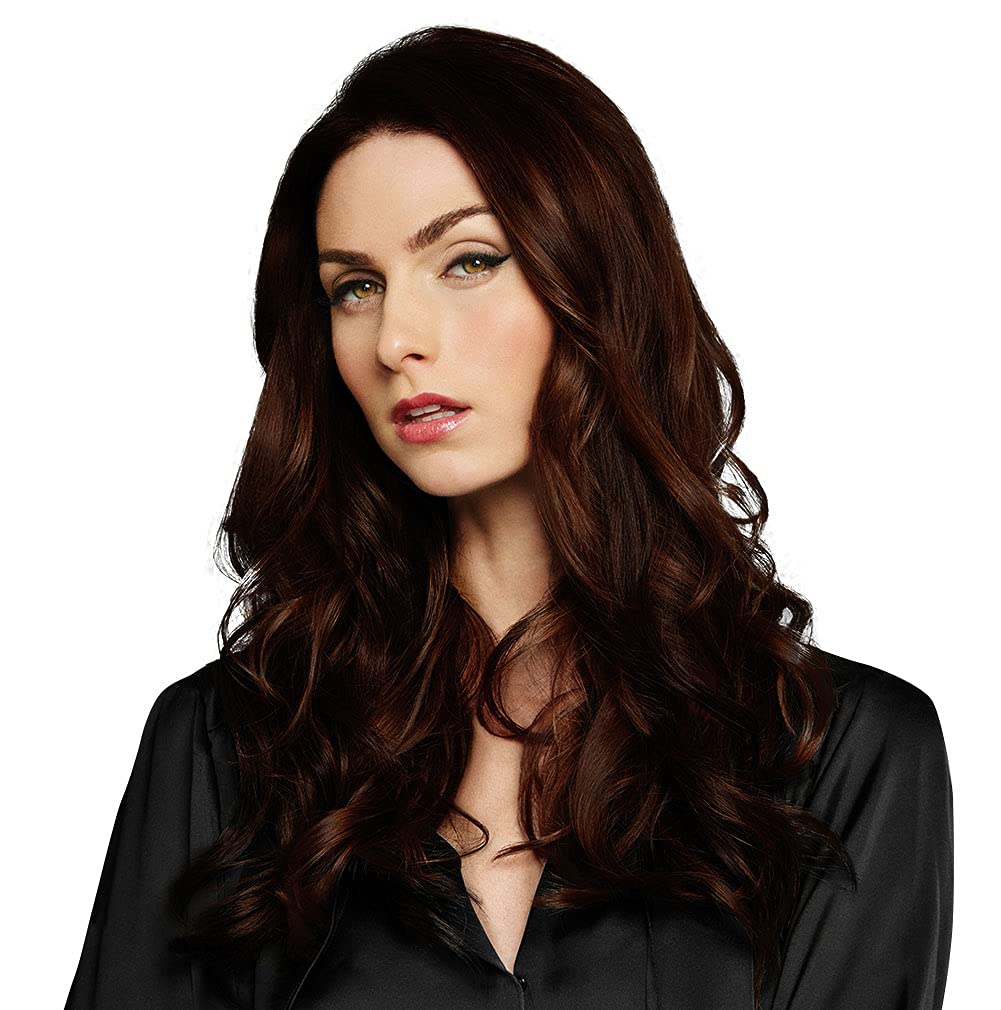 18'' Wavy 3 Piece Clip In Extension Kit Color R6/30H Chocolate Copper - Hairdo Hairpieces Tru2Life Heat Friendly Synthetic Wavy