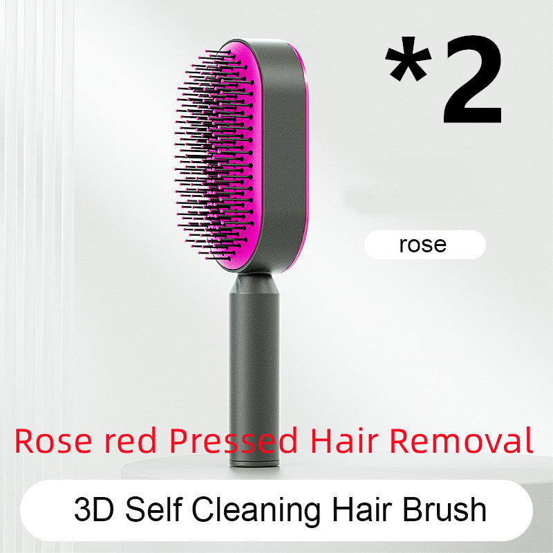 Smart Self-Cleaning Hair Brush