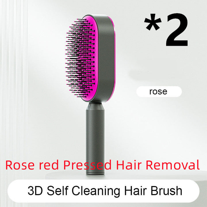 Smart Self-Cleaning Hair Brush
