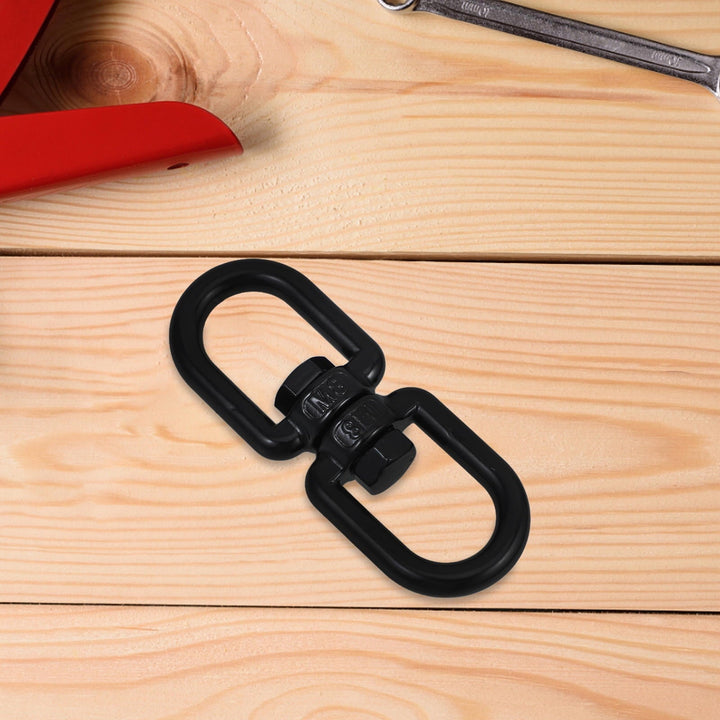 NICEXMAS Swivel Eye Hook Black For Porch Swing Chain Heavy Duty 1Pcs