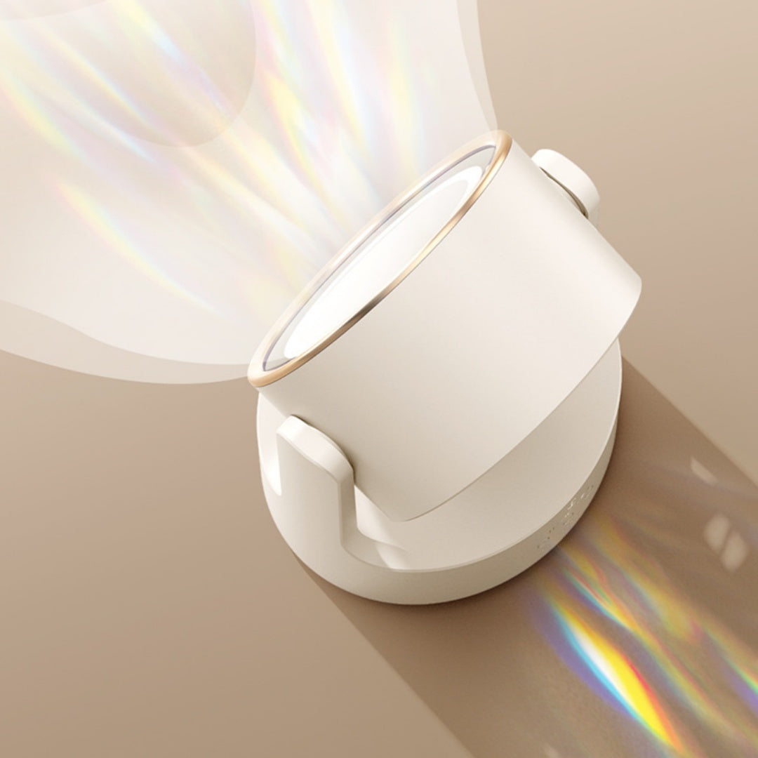 Desktop Rotatable Mirror Fill Light Fan