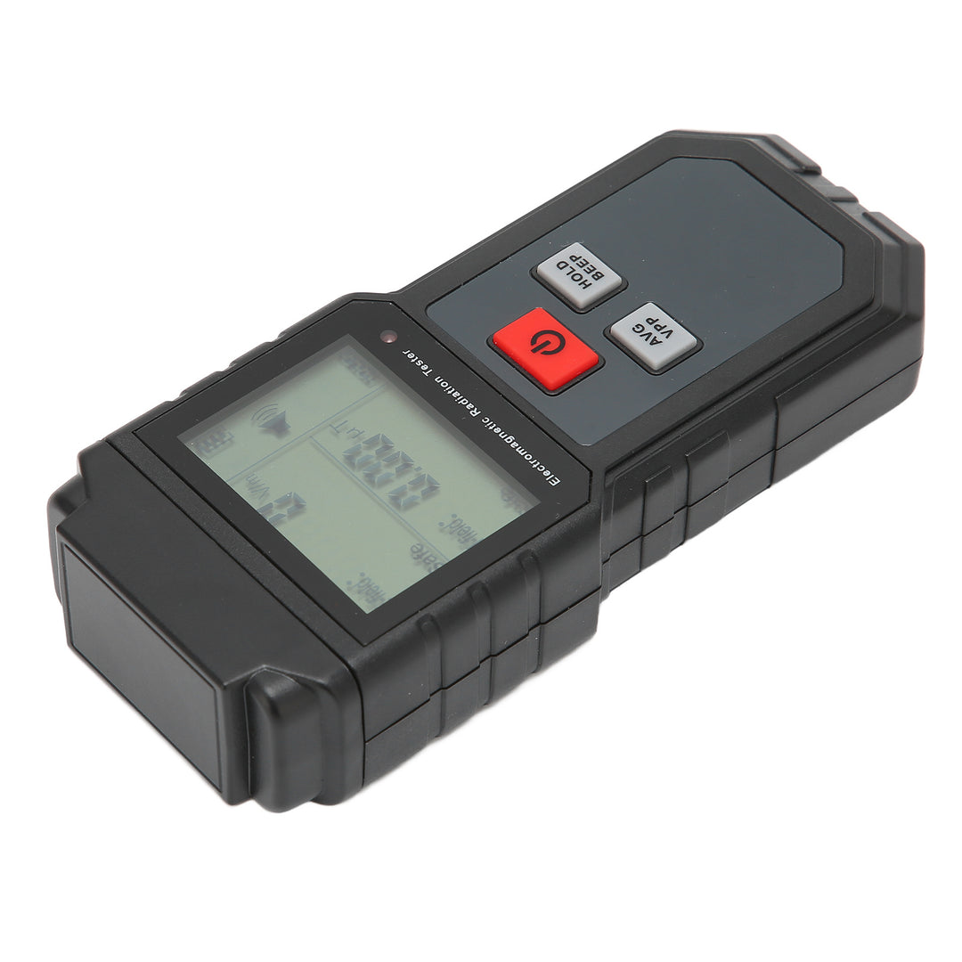 Electromagnetic Radiation Tester 1V/M‑1999V/M LCD EMF Meter with Sound Light Alarm for Home Appliance