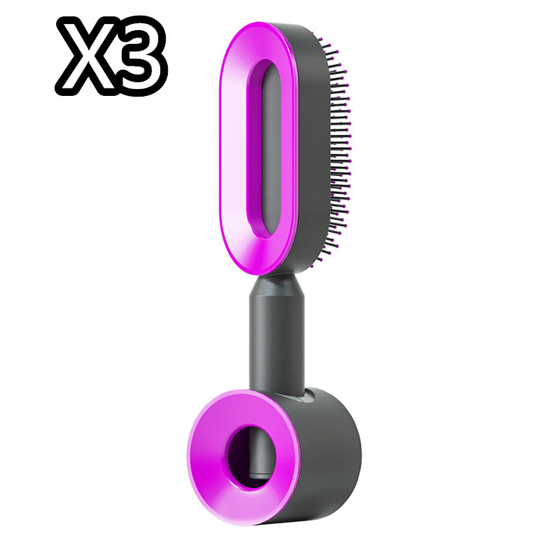 Smart Self-Cleaning Hair Brush