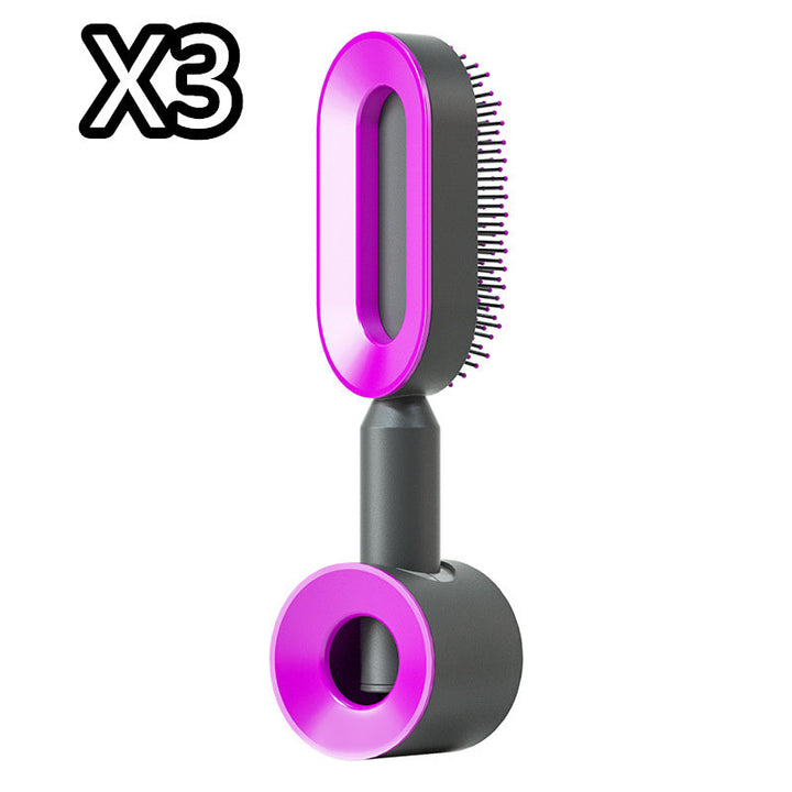 Smart Self-Cleaning Hair Brush