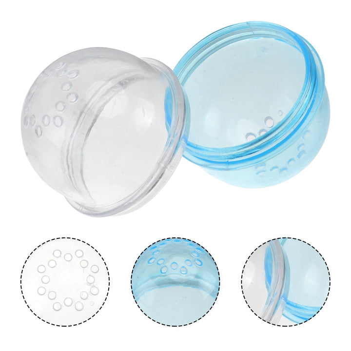 Yuanmiaoke 4Pcs Hamster Cage External Plugs Pet Tunnel Plugs Pipe Stopper (Random Color)