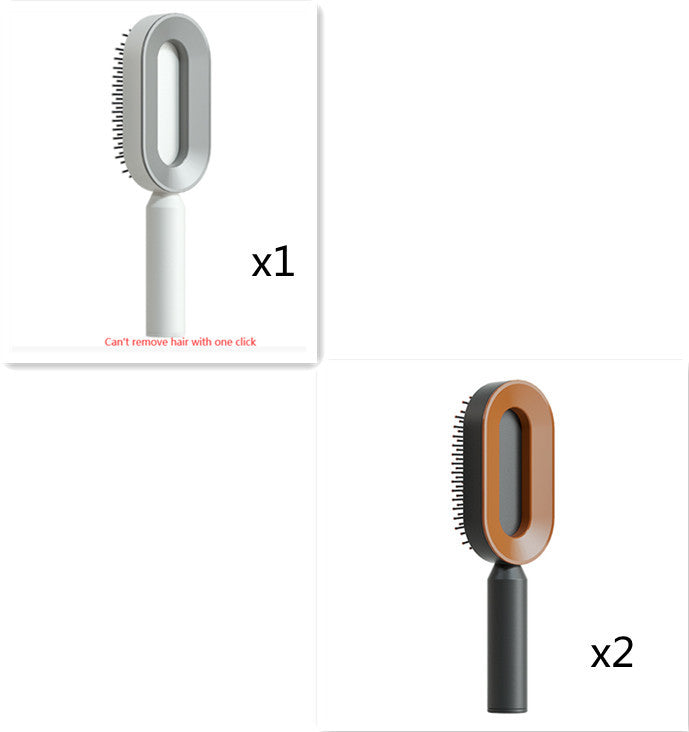 Smart Self-Cleaning Hair Brush
