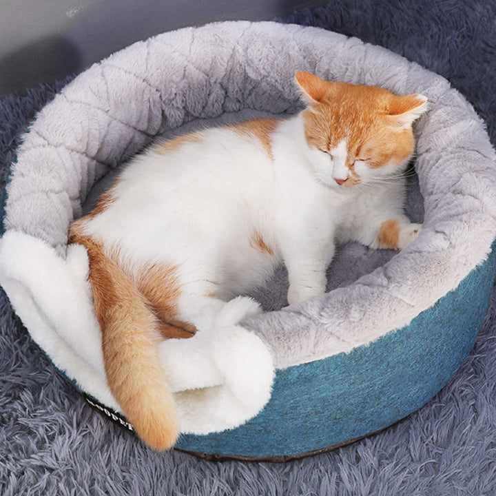 RoamHome Pet Warm House Thick Nests Autumn Winter Pet Nest for Mice Hamster Rabbit Small Animal Cotton Thermal Cage Household Small Animals Cage (Multicolor)