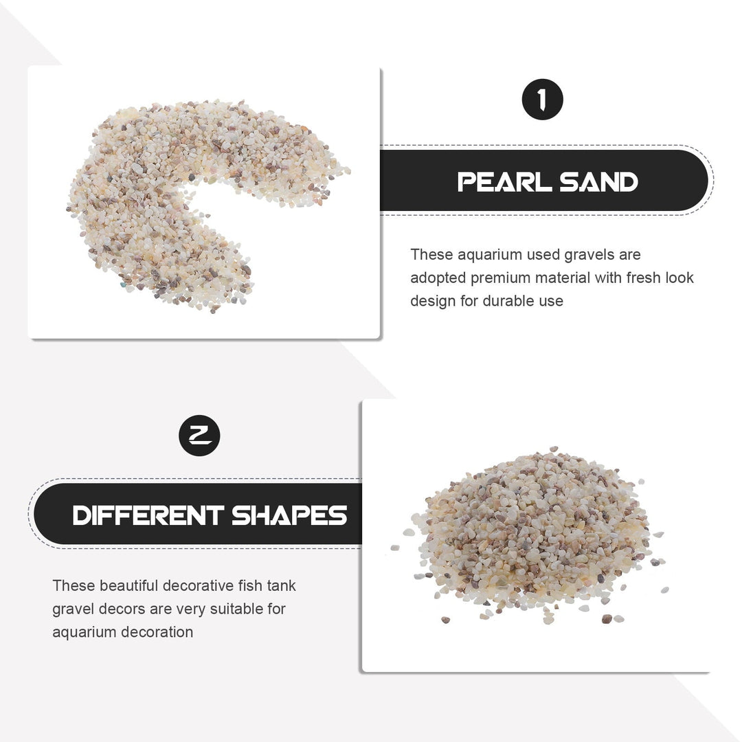 PTOOTP 1 Set Aquarium Substrate Natural Polished for Soil Moisture Retention