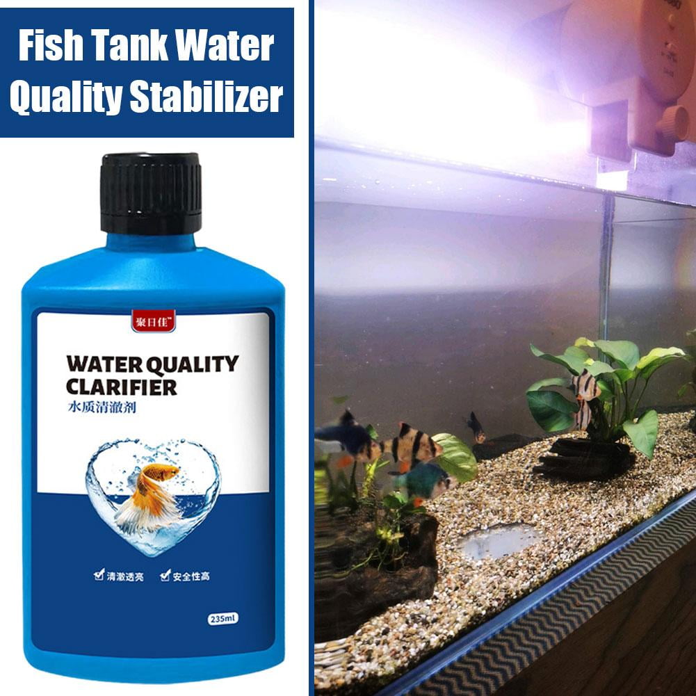 Freshwater Aquarium Water Clarifier Clear Cloudy Water Fish √△ Clarifier