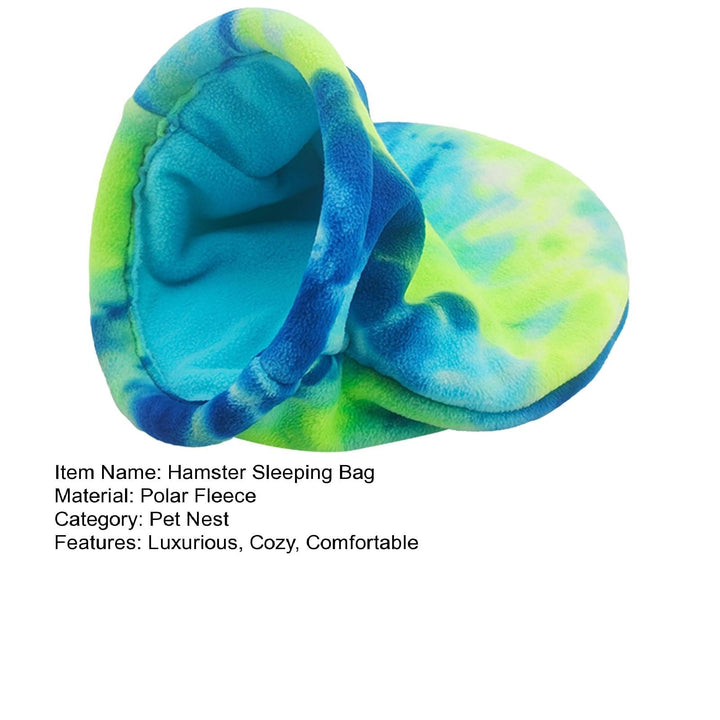 Eoperou Hamster Sleeping Bag Soft Fleece Winter Warm - Hideout Nest Guinea Pig Snuggle Sack Small Animals Cozy Cave for Rabbit Chinchillas Rat Squirrel Hedgehog
