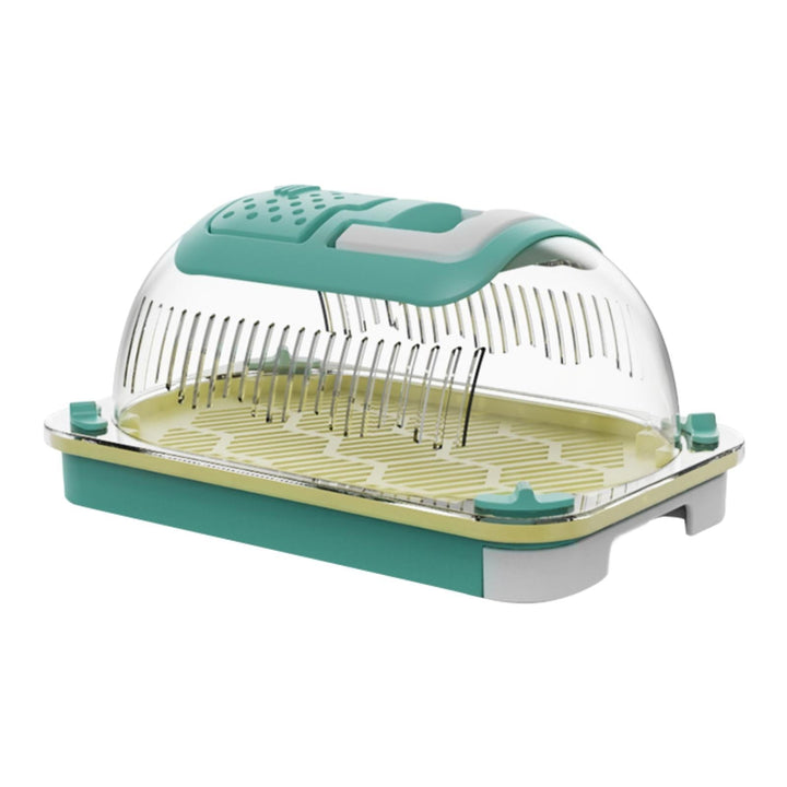 balikha Reptiles -Trarium -Lebenschaft Kaufig Clear Comfortable Reptile Breeder Box Transparent Reptiles Cage for Frog Terrrapine Turtle Snake S