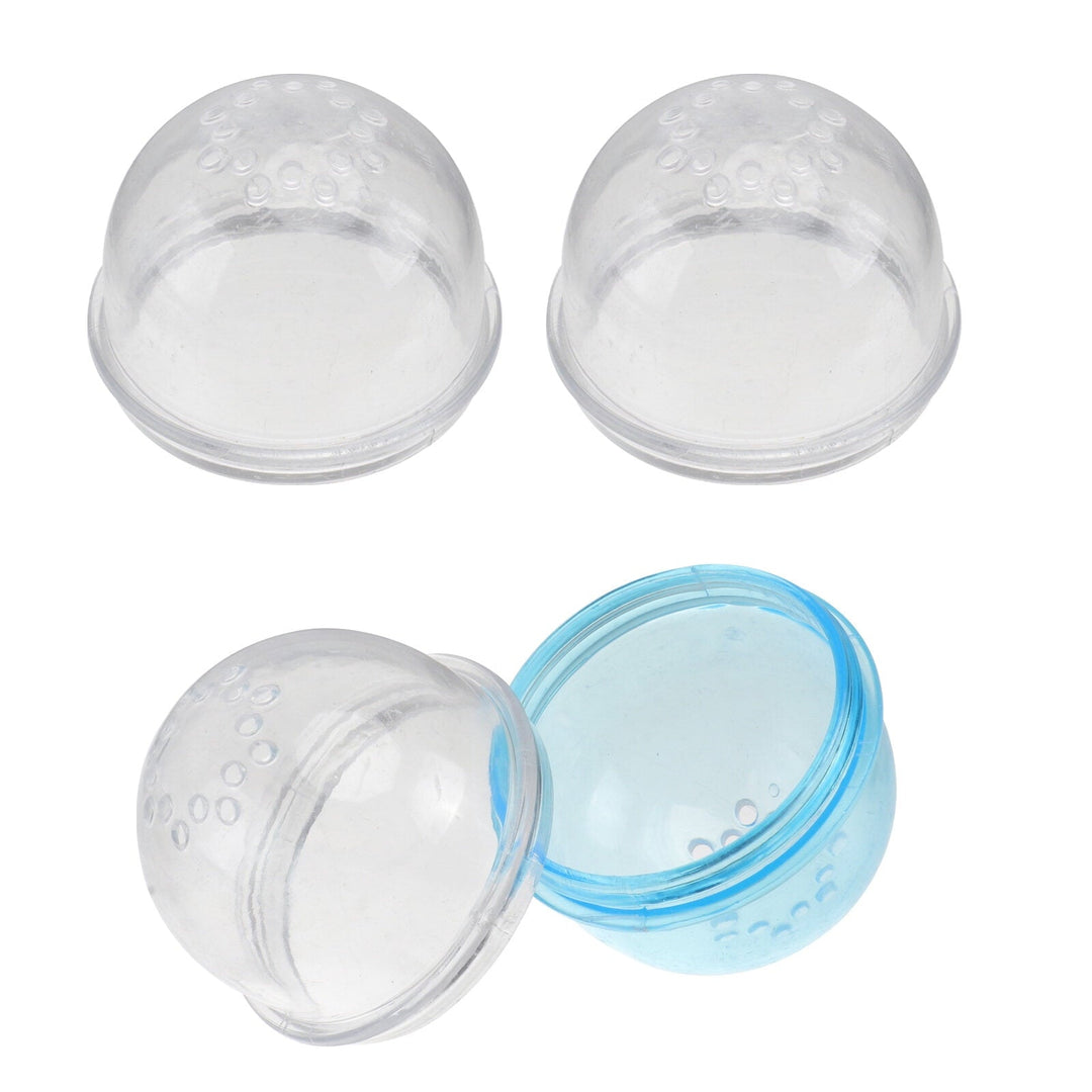 Yuanmiaoke 4Pcs Hamster Cage External Plugs Pet Tunnel Plugs Pipe Stopper (Random Color)