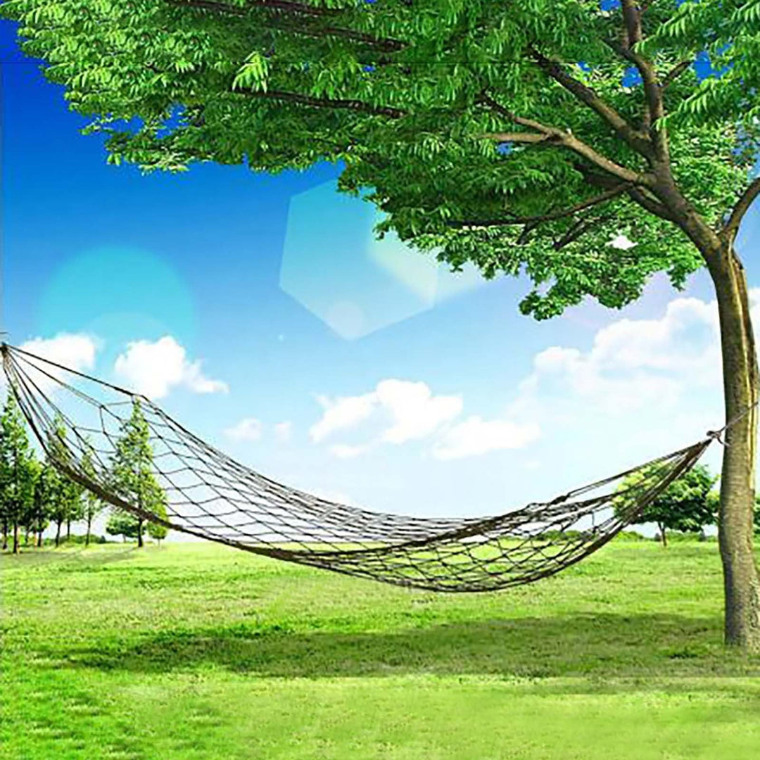 Durable Outdoor Hammock for Camping, Hiking, and Backyard Relaxation Lightweight, Portable, Easy Setup