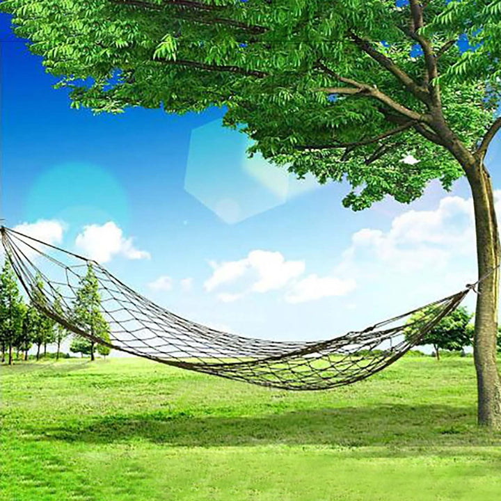 Durable Outdoor Hammock for Camping, Hiking, and Backyard Relaxation Lightweight, Portable, Easy Setup