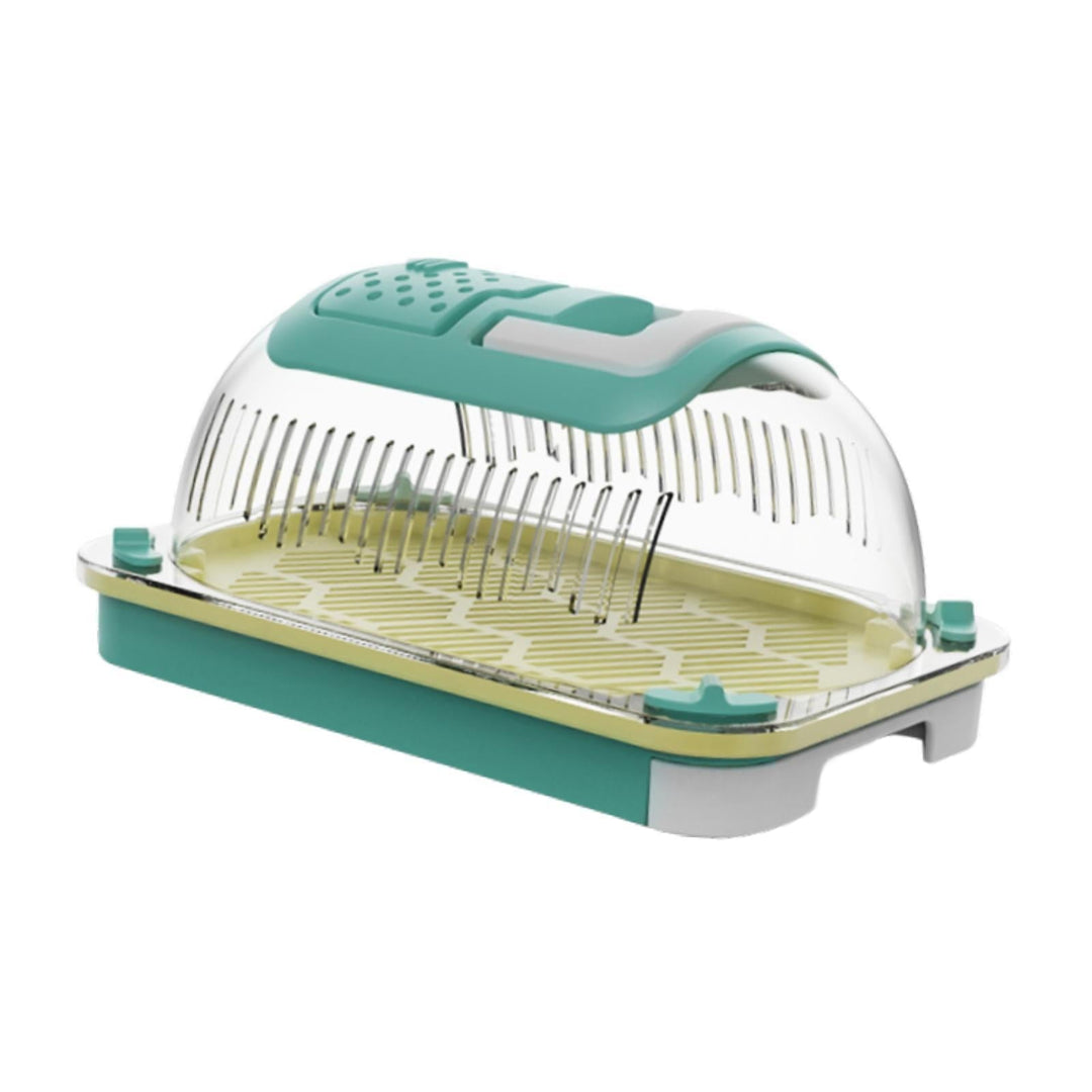 balikha Reptiles -Trarium -Lebenschaft Kaufig Clear Comfortable Reptile Breeder Box Transparent Reptiles Cage for Frog Terrrapine Turtle Snake S