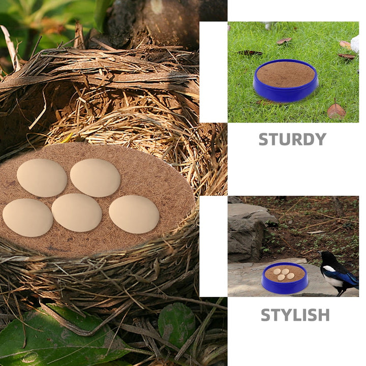 Dayesque 6pcs Chicken Nesting Box Pads Nesting Box Liners Chicken Bedding for Coop Nesting Pads Chicken Laying Boxes Nesting Pads for Chicken Coop Chicken Nesting Box Pads Light Brown 21cm