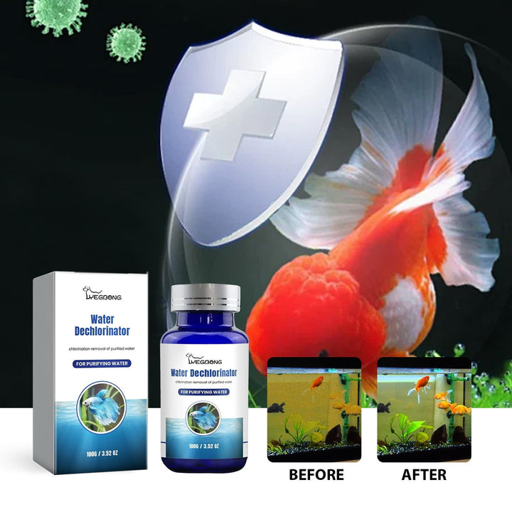 Powerful Purification Tablets ,Fish Pond Clarity Solution,Sludge Dissolver for Fish Pond 50 Tablets, for Ponds & Lakes,Fish Pond, Water Tank