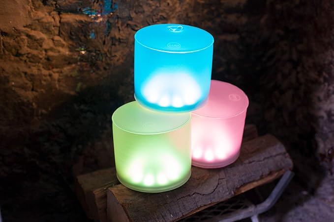 BioLite Luci Color Essence: Solar Inflatable Lantern with 8 Pastel Color Options, 15 Lumens LEDs, Matte Finish, Lasts Up to 6 hrs, Rechargeable via Solar, Waterproof, Indoor/Outdoor Decorating
