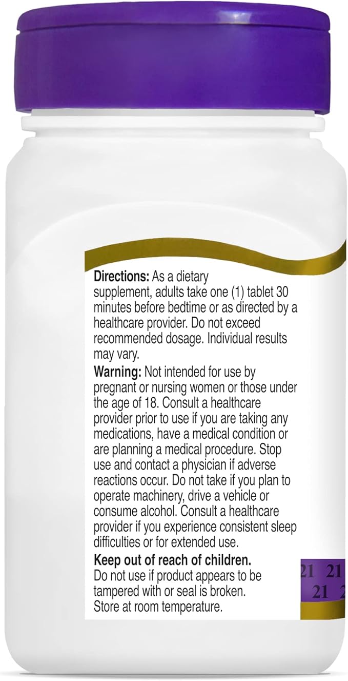 21st Century Melatonin 5 mg Tablets, 120 Count (Pack of 2)