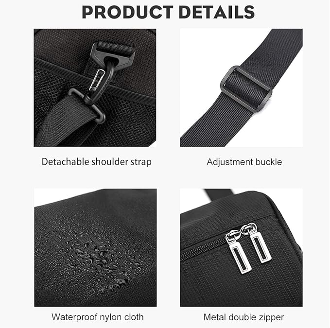 Sports Gym Bag for Men and Women Workout Bags Mens Gym Bag Black Small