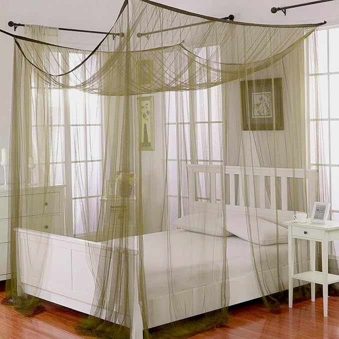 Mosquito Netting 39x10Ft Garden Mesh Netting, Fly Bird Net Barrier Hunting Blind Plant Protecting Net, 3x12m Green