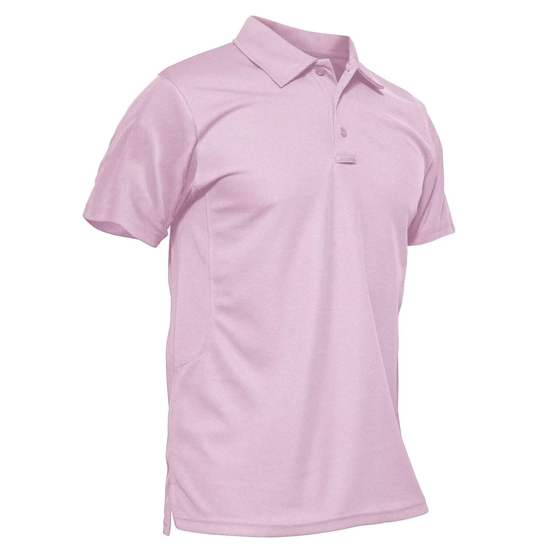 MAGCOMSEN Quick Dry Golf Shirts for Men Short Sleeve Polo Shirts for Men Summer T Shirts for Men Golf Polos for Men Fall Shirts Mens Fishing Shirts Work Shirts Casual