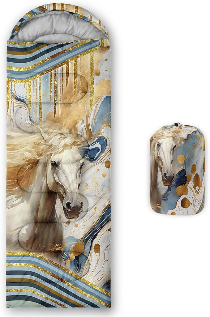 AILONEN Boys Sports Camping Sleeping Bags,Lightweight & Waterproof,3 Season Warm & Cool Weather,Black Player Basketball Sleeping Bags for Kids Adults,Travelling,Outdoors