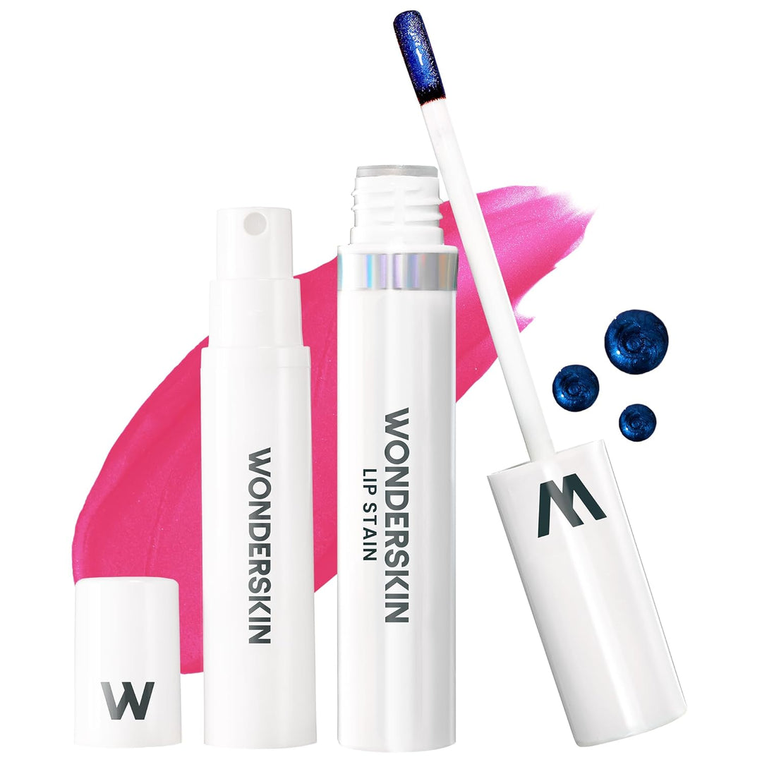 Wonderskin Wonder Blading Lip Stain Kit | Waterproof Red Tint | Long-Lasting